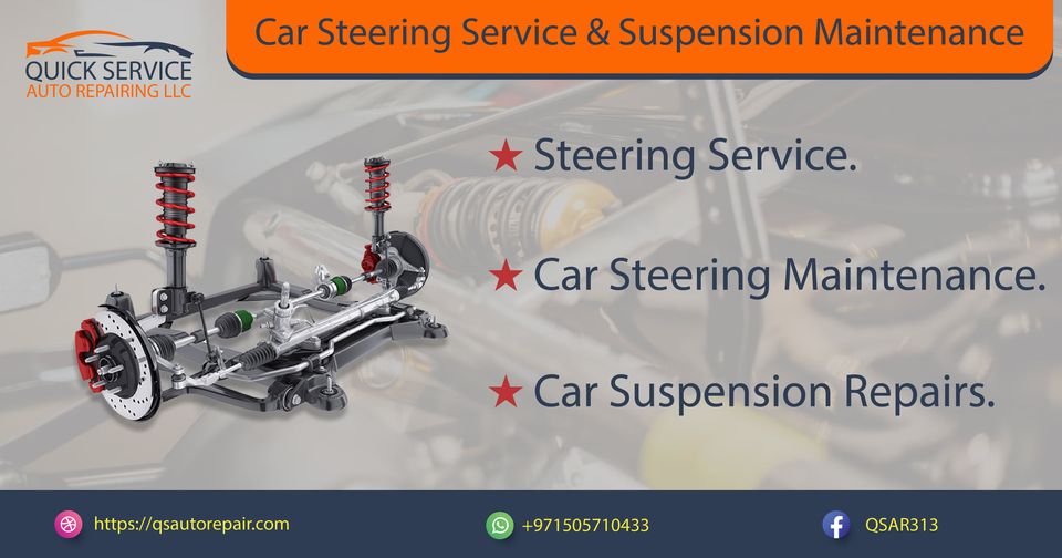 Car Steering service and Suspension maintenance
