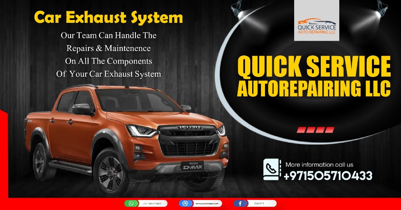 Auto Exhaust Repair Muffler And Exhaust Repair In Dubai, UAE Quick