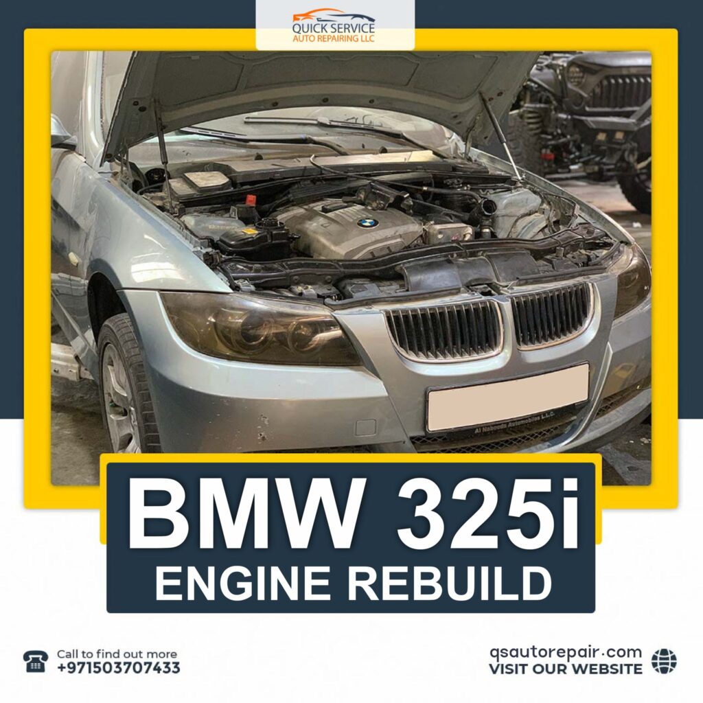 خدمة إعادة بناء محرك BMW 325i