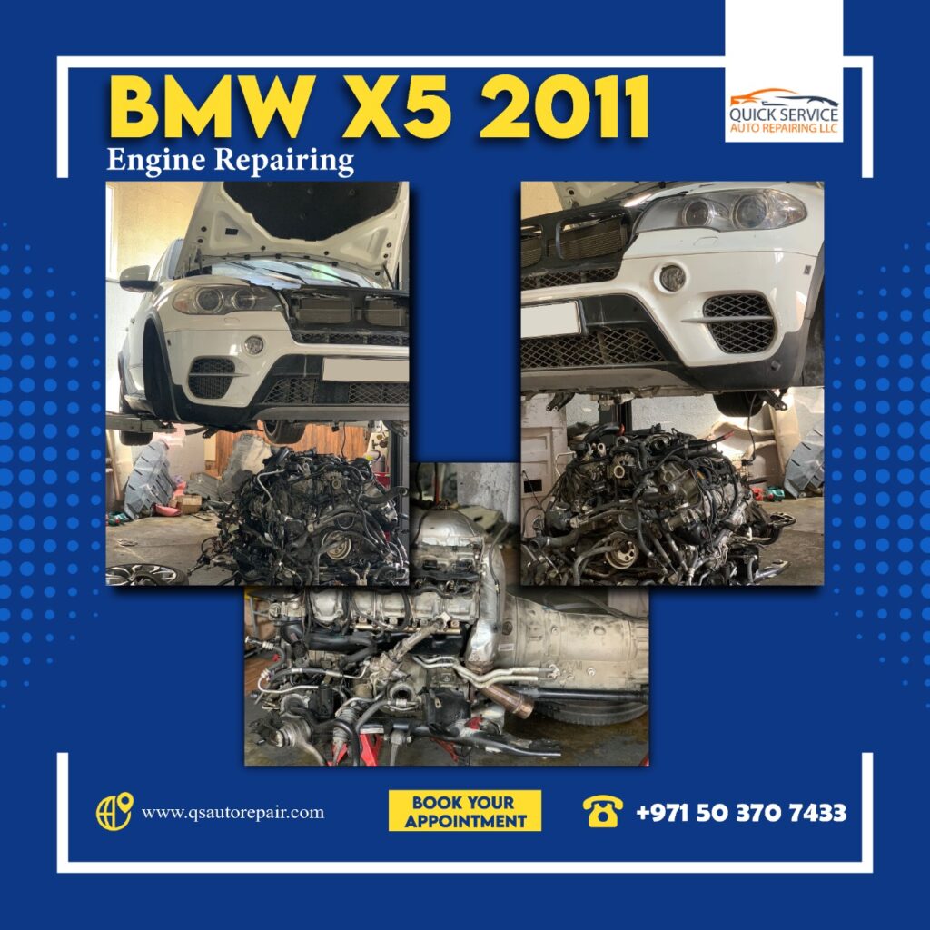 خدمة إصلاح محرك BMW X5