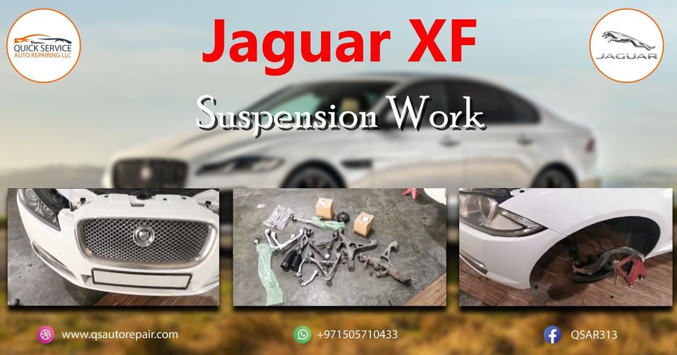 JAGUAR XF Suspension Work