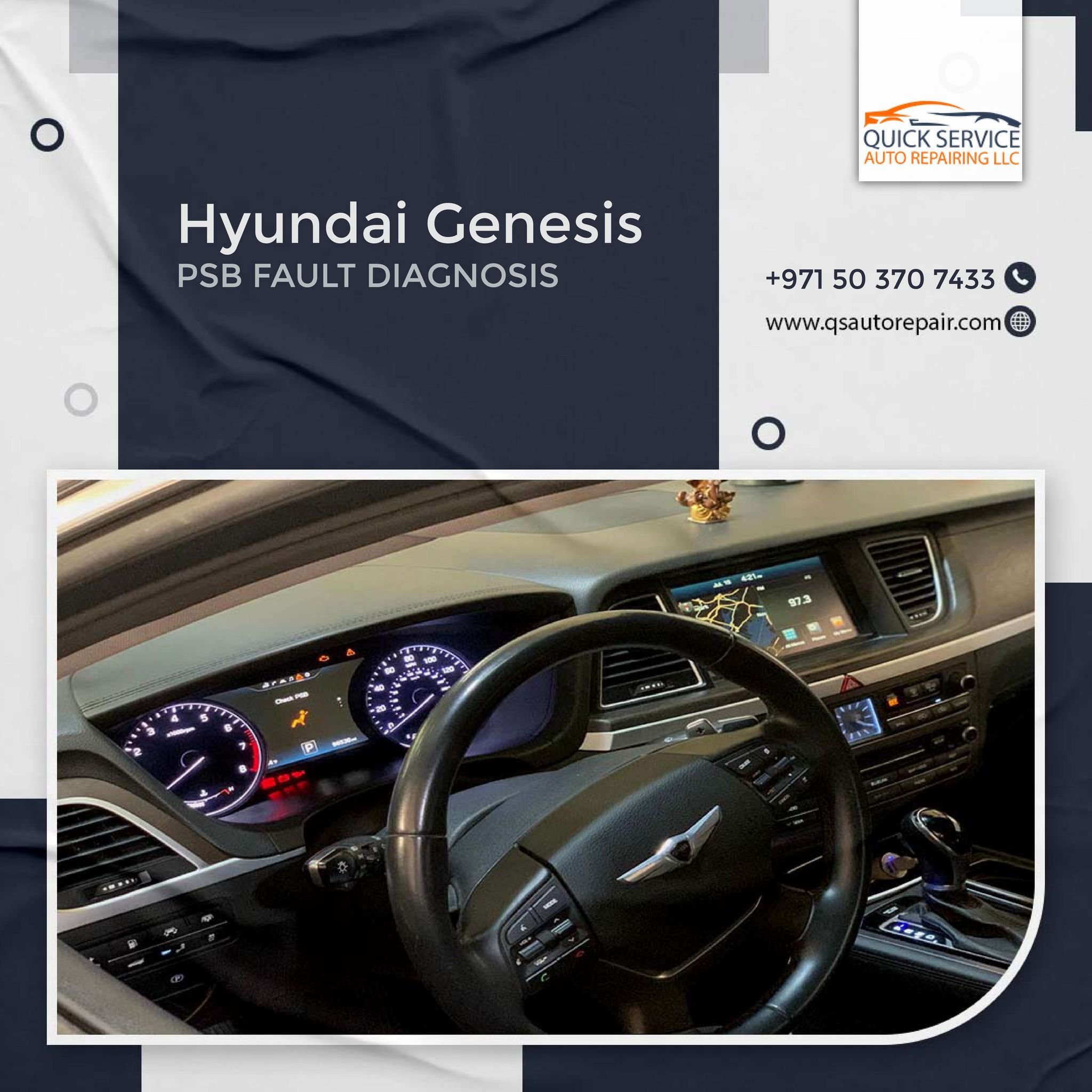 Hyundai Genesis PSB Fault Diagnosis