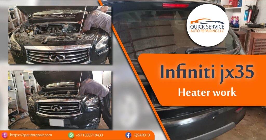 Infiniti jx35 Heater work